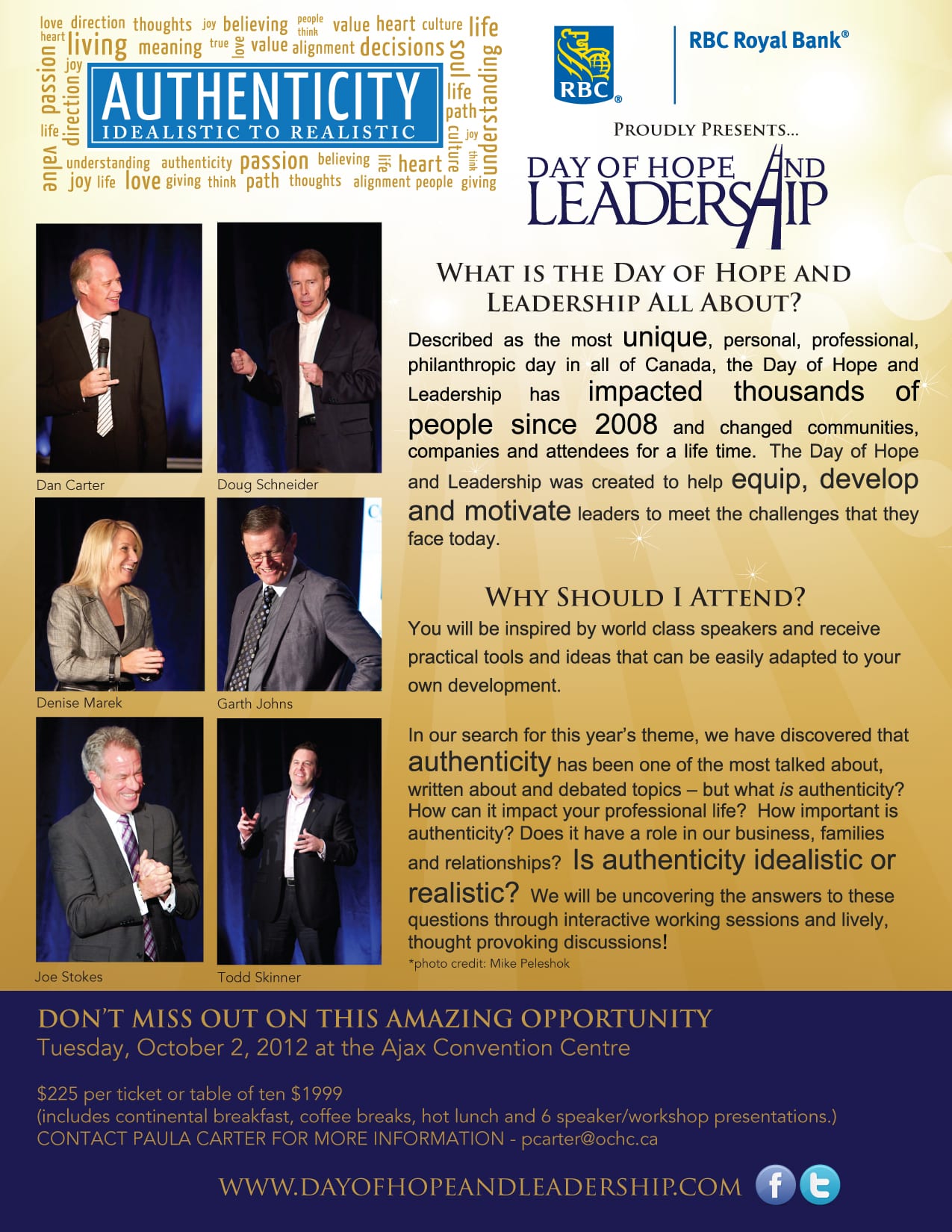 Day of Hope & Leadership poster and link